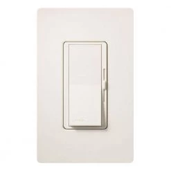 Diva Electronic Low Voltage Dimmer, 300-Watt, Single-Pole, Biscuit by Lutron