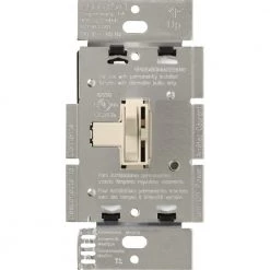 Toggler 1000-Watt Single-Pole Dimmer - Light Almond by Lutron