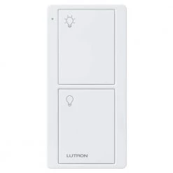 2-Button Pico Remote Control for Caseta Wireless Switch, White by Lutron