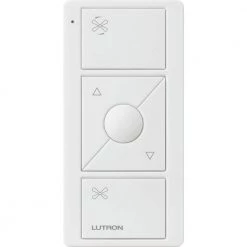 Pico Remote for Caseta Wireless Smart Fan Speed Control, White by Lutron