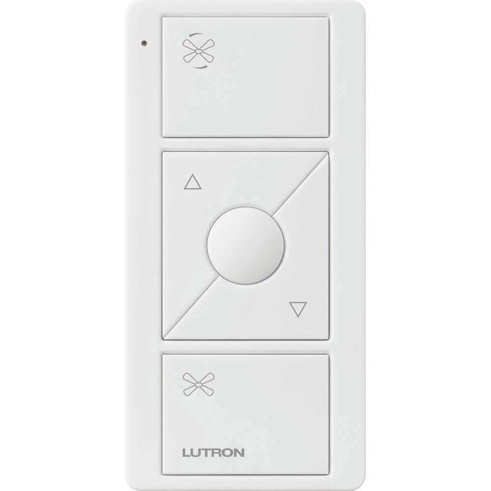 Pico Remote for Caseta Wireless Smart Fan Speed Control, White by Lutron