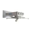 Universal Projector Wall Mount with Fine Tune Adjustments, White by QualGear