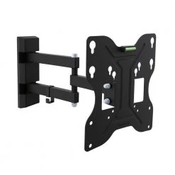 Universal Low-Profile Tilting Wall Mount for 23 in. - 42 in. TVs, Black by QualGear