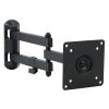 Full-Motion TV Wall Mount for 15 in. - 27 in. TVs, Black by QualGear