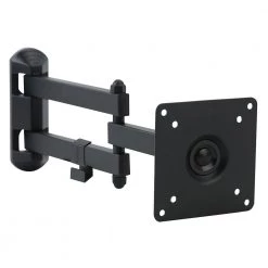Full-Motion TV Wall Mount for 15 in. - 27 in. TVs, Black by QualGear