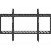 Heavy Duty Fixed TV Wall Mount for 60 in.-100 in. Flat Panel and Curved TVs UL Listed, Black by QualGear