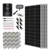 400-Watt 12-Volt Off-Grid Solar Premium Kit w/ 4-Piece 100W Monocrystalline Panel and 40A MPPT Rover Charge Controller by Renogy