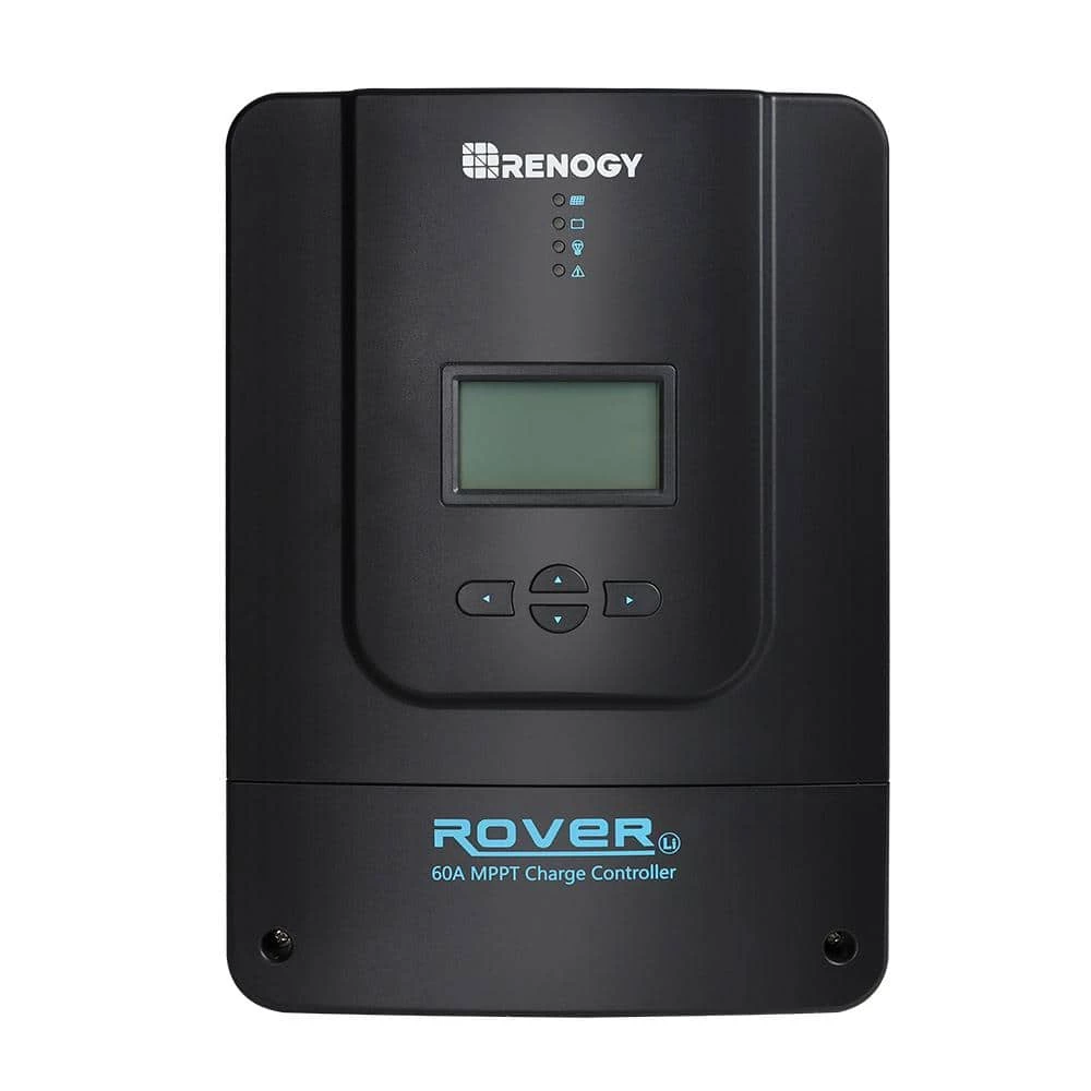 800-Watt 12-Volt Off-Grid Solar Premium Kit w/ 8-Piece 100W Monocrystalline Panel and 60A MPPT Rover Charge Controller by Renogy - Image 3