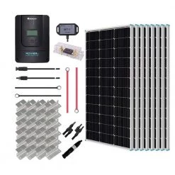 800-Watt 12-Volt Off-Grid Solar Premium Kit w/ 8-Piece 100W Monocrystalline Panel and 60A MPPT Rover Charge Controller by Renogy