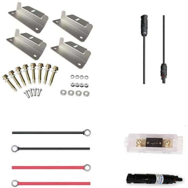 800-Watt 12-Volt Off-Grid Solar Premium Kit w/ 8-Piece 100W Monocrystalline Panel and 60A MPPT Rover Charge Controller by Renogy - Image 6