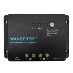 Wanderer Li 30 Amp PWM Charge Controller by Renogy
