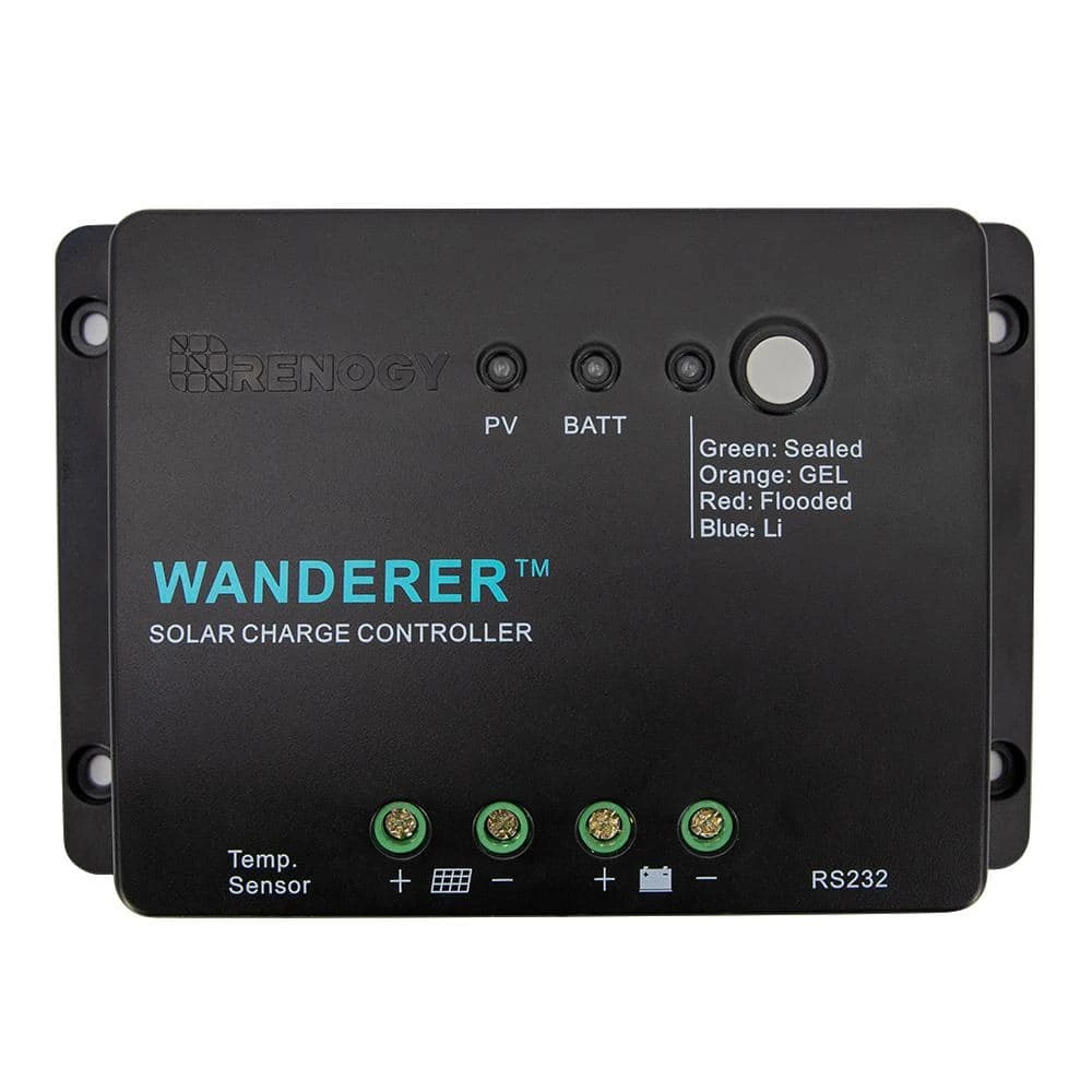 Wanderer Li 30 Amp PWM Charge Controller by Renogy
