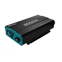 3000-Watt Pure Sine Wave Inverter 12V DC to 120V AC Converter for Off-Grid Solar Power w/ Built-in 5V/2.1A USB Port by Renogy