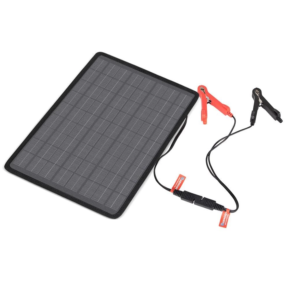 10-Watt 18V Outdoor Portable Monocrystalline Solar Panel Battery Maintainer Trickle Charger by Renogy - Image 2