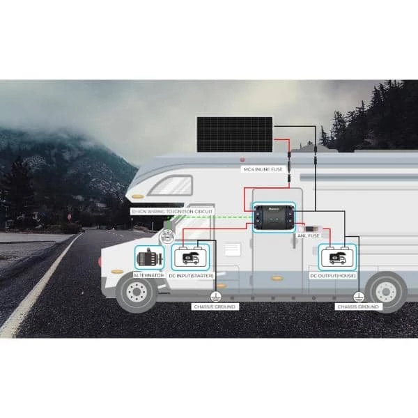 DCC50S 12-Volt 50A DC-DC On-Board Battery Charger by Renogy - Image 2