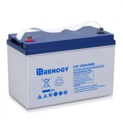 12-Volt 100AH Deep Cycle Hybrid Gel Battery by Renogy