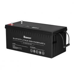 12V 200Ah LiFePO4 Deep Cycle Lithium Battery w/ Built-In Bluetooth BMS 2000 Cycles, Backup Power Perfect for Off-Grid by Renogy