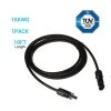 10 ft. 10 AWG Solar Panel Extension Cable with Male and Female Connectors by Renogy