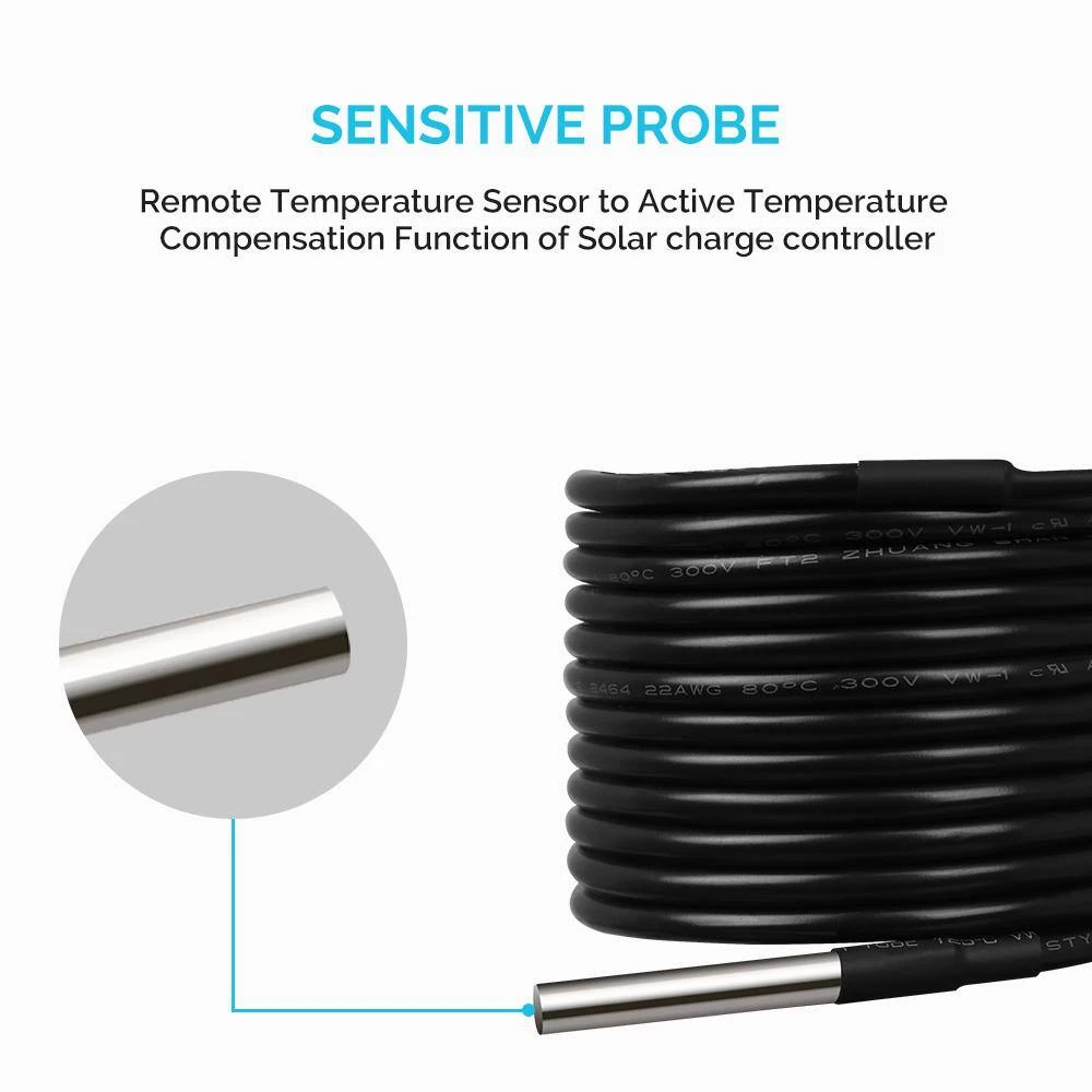 Battery Temperature Sensor for Voyager Charge Controllers by Renogy - Image 3