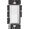 Diva Fan Control and Light Switch for LEDs, CFLs, Incandescent and Halogen, White by Lutron
