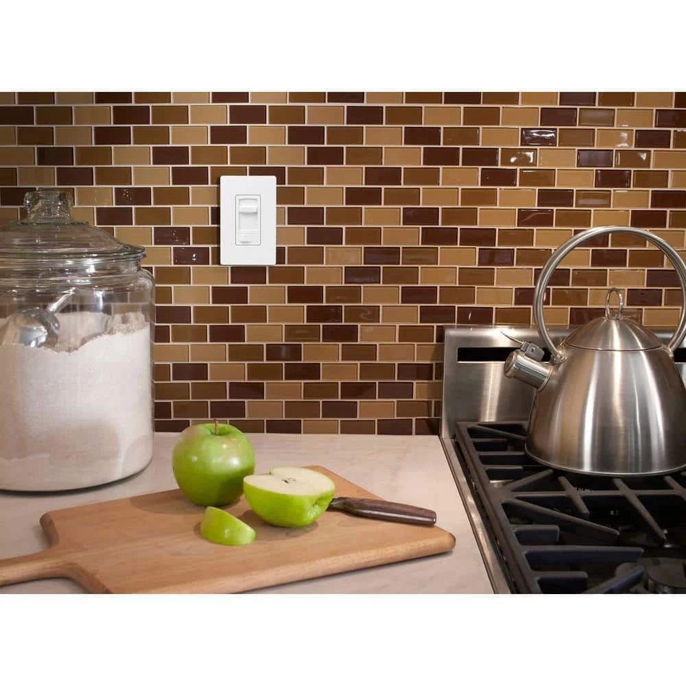 Skylark Contour LED+ Dimmer Switch for Dimmable LED, Halogen and Incandescent Bulbs, Single-Pole or 3-Way, White by Lutron - Image 9