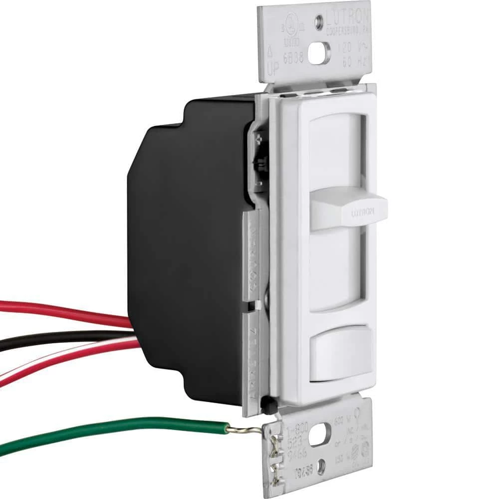 Skylark Contour LED+ Dimmer Switch for Dimmable LED Bulbs, Single-Pole/3-Way, Easy-Open Pro Box, White by Lutron - Image 10