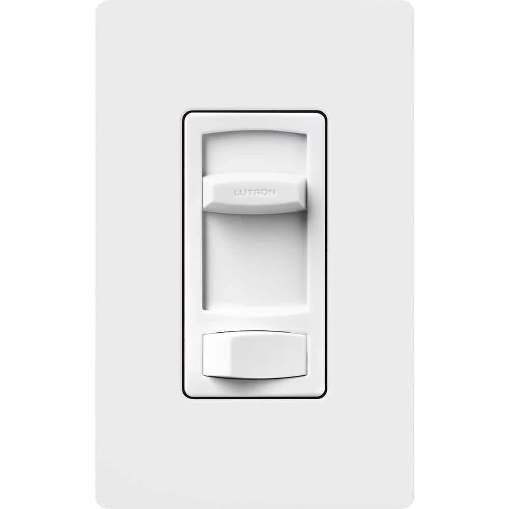 Skylark Contour LED+ Dimmer Switch for Dimmable LED Bulbs, Single-Pole/3-Way, Easy-Open Pro Box, White by Lutron - Image 4