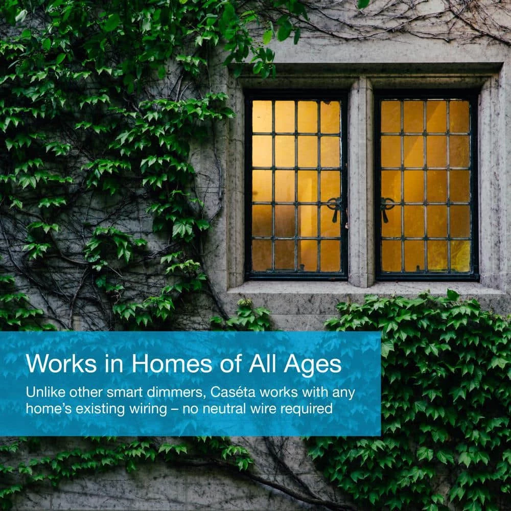 Caseta Wireless Smart Lighting Dimmer Switch (2 Count) Starter Kit with Smart Bridge by Lutron - Image 10