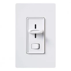 Skylark 300-Watt Single-Pole Electronic Low-Voltage Dimmer - White by Lutron