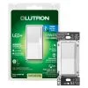 Sunnata Touch Dimmer Switch with LED+ Advanced Technology, for LED and Incandescent, 3 Way/Multi Location, White by Lutron