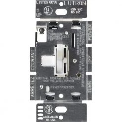 Toggler 600-Watt 3-Way Dimmer - White by Lutron