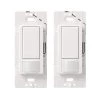 Maestro Motion Sensor Switch, 2 Amp, Single-Pole, White (2-Pack) by Lutron