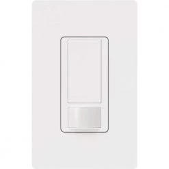 Maestro Motion Sensor switch with Wallplate, 5 Amp, Single-Pole, White by Lutron